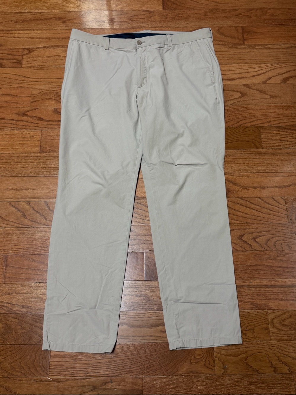 Vineyard Vines Mens Lightweight OTG 5 Pocket Light Beige/Tan Pants Golf Sz 38x32
